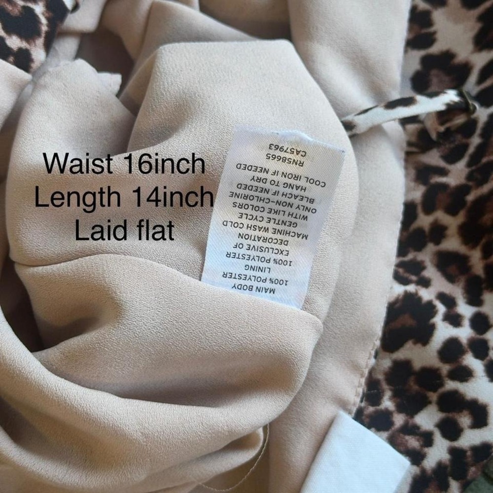 Y2K leopard print lace‎ cami - Picture 6 of 6